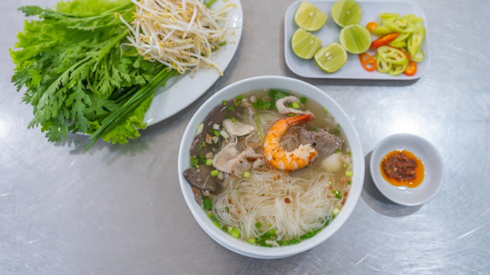 胡志明市豬腸粉湯 Hủ Tiếu Nam Vang