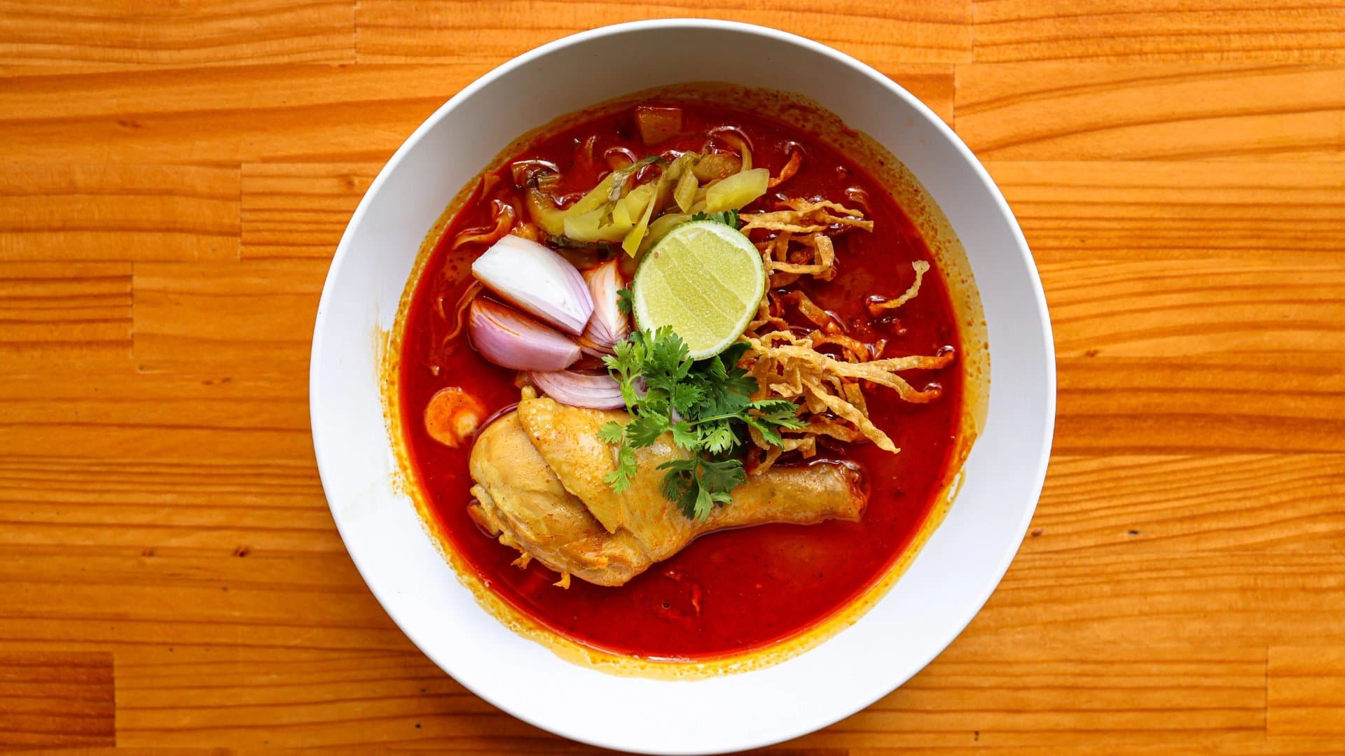 清邁 Khao Soi 咖哩雞麵泰北必吃