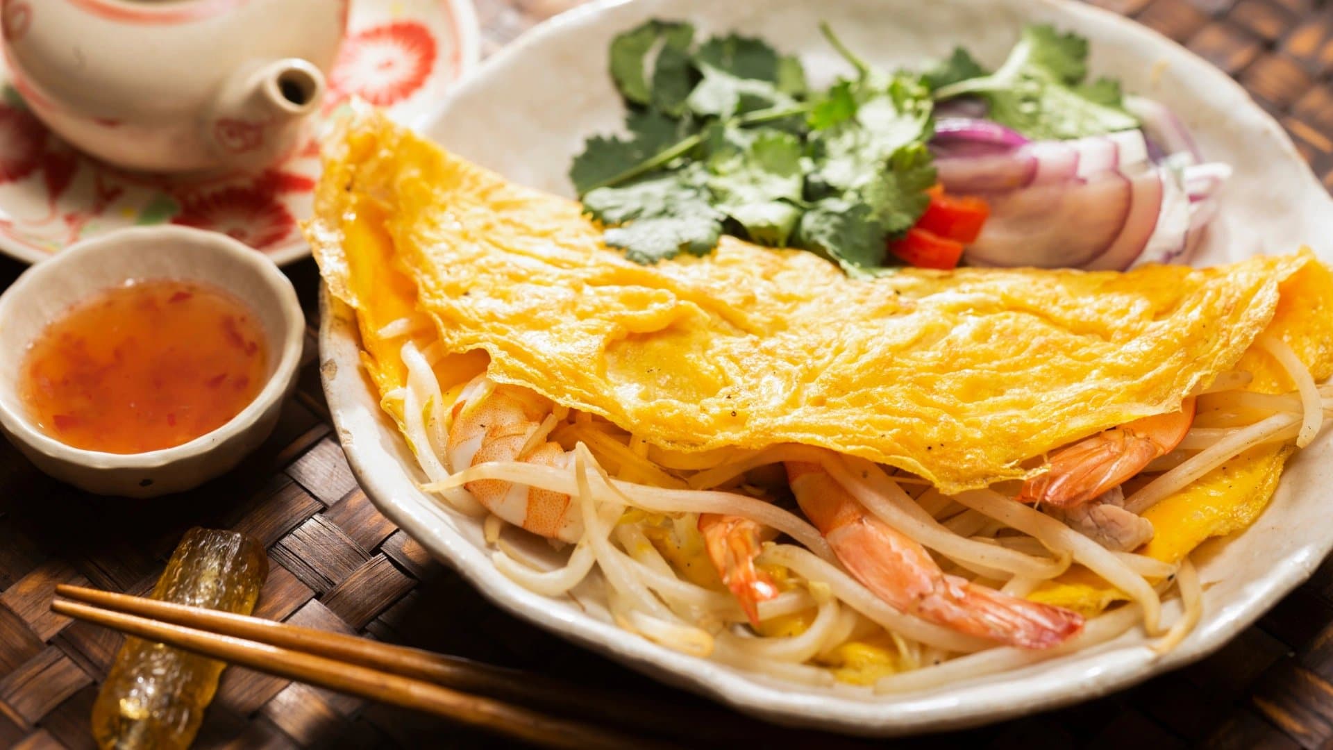 胡志明市越南煎薄餅 Bánh Xèo 南越料理