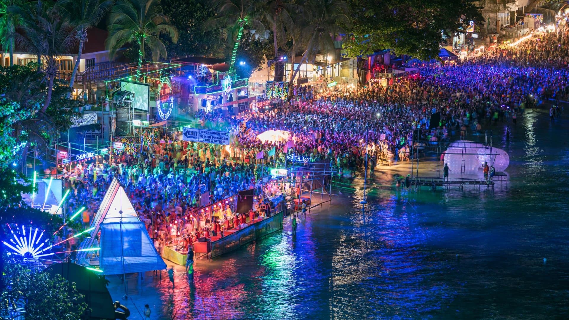 帕岸島滿月派對 Full Moon Party 海灘派對