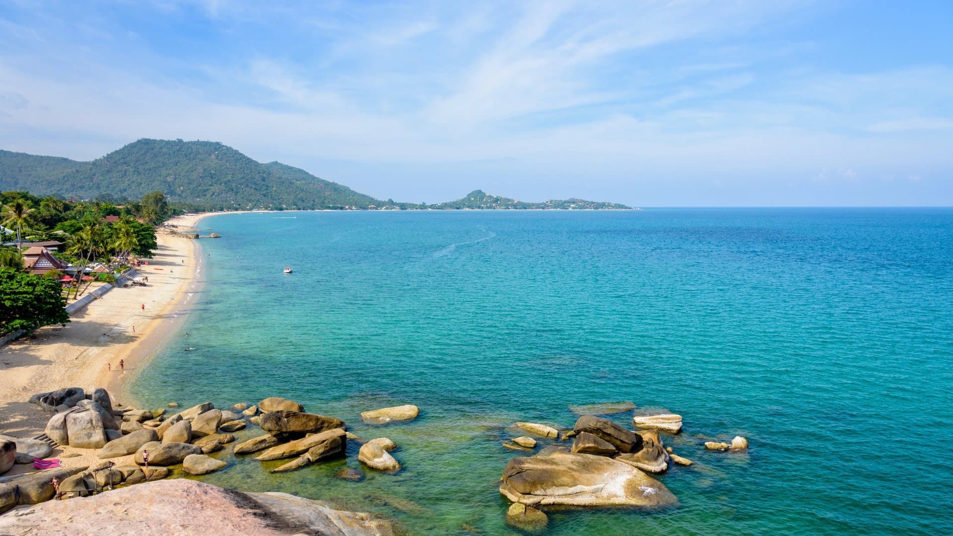 蘇梅島拉邁海灘，寧靜的海灣
