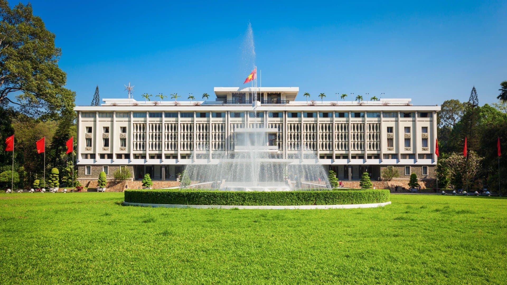 胡志明市統一宮 Reunification Palace 獨立宮歷史建築